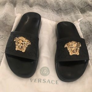 Authentic Versace slides